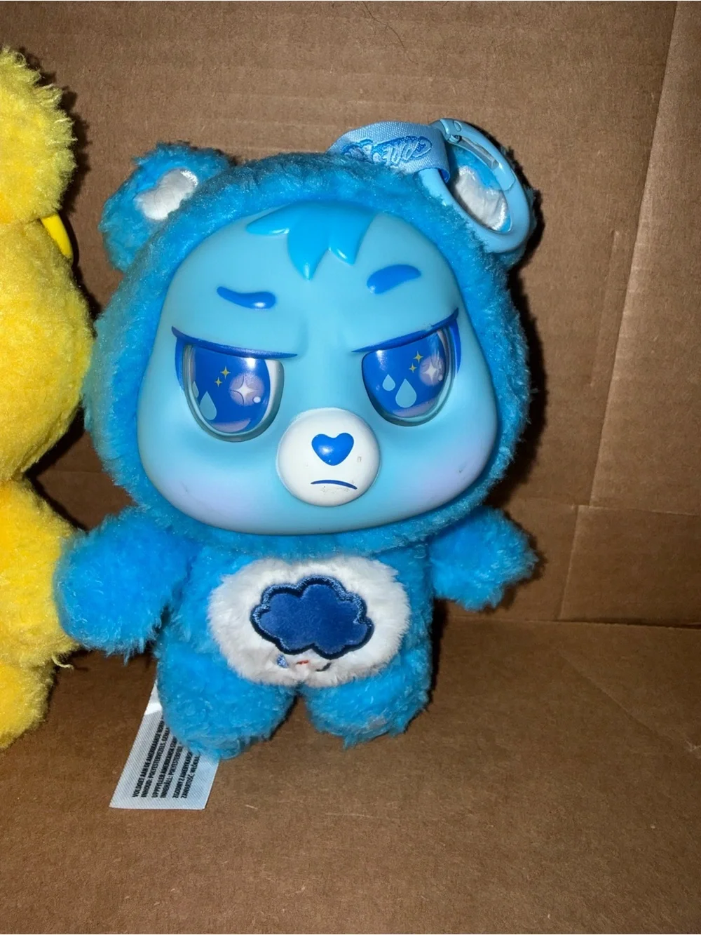 CARE BEARS CARING CUTIES 3 LOT - BLIND BOX  BEAR Yellow Pink Blue A24